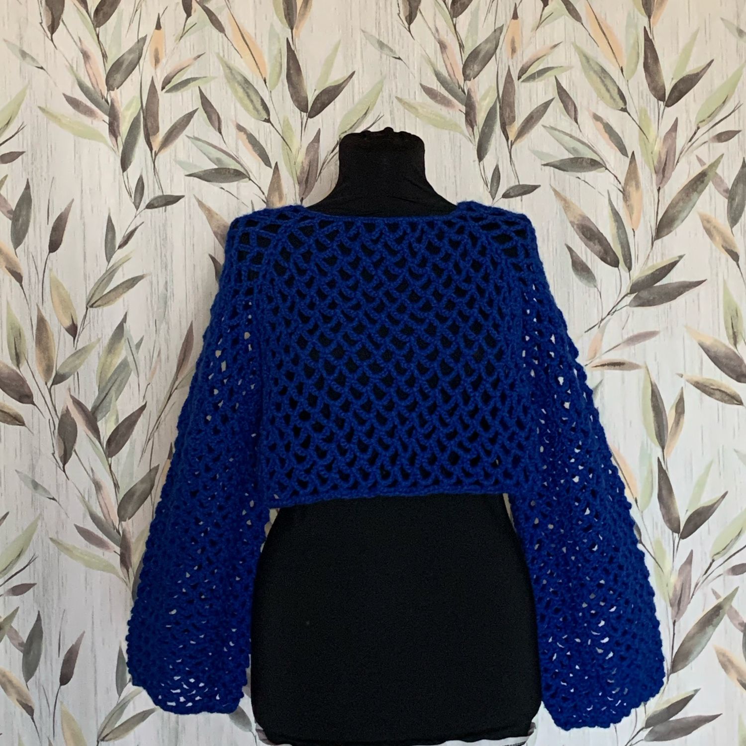 Кофта-сетка вязаная ручной работы в интернет-магазине Ярмарка Мастеров ...