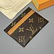 Винтаж: Картхолдер Louis Vuitton Monogram, канва, кожа, Сувениры винтажные, Москва,  Фото №1