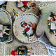 Ретро  игрушки" Merry Christmas". Елочные игрушки. Елена  Боричевская vintage. Интернет-магазин Ярмарка Мастеров.  Фото №2