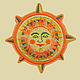 Patch applique embroidery ancient Slavic sun amulet. Applications. materials for creative Anna Sintez. Online shopping on My Livemaster.  Фото №2