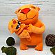 Order Will not let go! Soft toy plush red cat Vasi Lozhkina. Dingus! Funny cats and other toys. Livemaster. . Stuffed Toys Фото №3