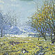 Oil painting 'Spring landscape'. Pictures. Natureartist. Online shopping on My Livemaster.  Фото №2