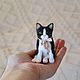 В наличии! Котейка. Сухое валяние. Игрушечный кот, кошка, Войлочная игрушка, Пошехонье,  Фото №1
