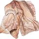 Batik Tippet felted Cappuccino. Scarves. silkstory. My Livemaster. Фото №5