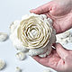 Цветы из фарфора, скульптура, декоративные цветы, розы. Декор. Snow petals. Ярмарка Мастеров.  Фото №5