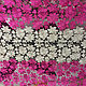 Two-color lace. 'Color bands', Fabric, Guangzhou,  Фото №1