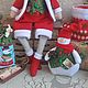Dolls Tilda: Santa and his team!. Tilda Dolls. Svetlana Tildyshi. Online shopping on My Livemaster.  Фото №2