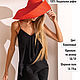 Raffia Hat 2Lillys | Coral. Hats1. Lisa Prior Fashion Brand & Atelier. My Livemaster. Фото №5