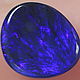 Black Opal 'Delphinium' cabochon. Cabochons. MJ. Online shopping on My Livemaster.  Фото №2