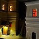 Ключница «Уютный дворик». Ключницы настенные. Елена @frutofabrika. Интернет-магазин Ярмарка Мастеров.  Фото №2