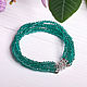 Three-dimensional bracelets, fashion bracelets, turquoise bracelet, green bracelet
