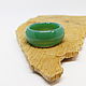 Green agate ring, chalcedony 18.75 R-R. Rings. Selberiya shop. My Livemaster. Фото №5
