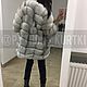 Шуба из песца вуаль!. Шубы. YANA KRAFT BRAND. Интернет-магазин Ярмарка Мастеров.  Фото №2