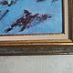 Oil painting in a frame Winter landscape Premonition of spring. and. Pictures. Verana-art. My Livemaster. Фото №6