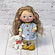 Dolls and dolls: textile doll Bunny. Dolls. Dolltime 14. My Livemaster. Фото №4