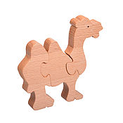Куклы и игрушки handmade. Livemaster - original item Puzzles and puzzles: Camel. Handmade.