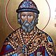 The Holy Prince Yaroslav the Wise. Icons. Peterburgskaya ikona.. Ярмарка Мастеров.  Фото №4