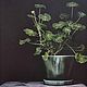 Картина:Pelargonium. Картины. Honfleur (Ирина Де Сен Леже). Интернет-магазин Ярмарка Мастеров.  Фото №2