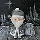 Дед Мороз и Снегурочка Игрушки под Елку Красный. Интерьерная кукла. Fetastyle (Татьяна). Ярмарка Мастеров.  Фото №12