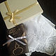 Handkerchief women's Sphinx Baptiste cotton lace monogram. Shawls1. mybroidery. Online shopping on My Livemaster.  Фото №2