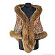 Pavloposadsky scarf 'Sadko' with fox fur bluefrost. Shawls1. Olga Lavrenteva. Online shopping on My Livemaster.  Фото №2