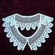 Lace collar No. №18. Collars. Lace knitting workshop. Lidiya.. Online shopping on My Livemaster.  Фото №2