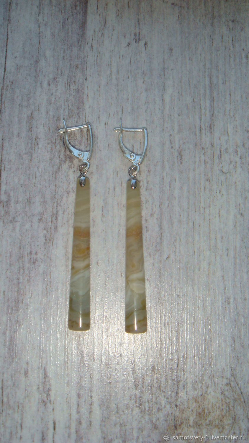 Серьги классические: Агат шайтанский переливт – купить на Ярмарке ...