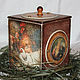 Canal para el almacenamiento de 'Gallinas en el sena'. Storage Box. IraStepArtDecoupage. Ярмарка Мастеров.  Фото №4