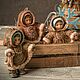 "Северный малыш" - елочная игрушка из ваты ручной работы, Елочные игрушки, Северодвинск,  Фото №1