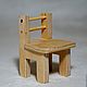 Chair for dolls - 2. Doll furniture. Lamy-mammy (furniture for dolls). My Livemaster. Фото №4