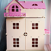 кукольный дом с мезонином "Арина"