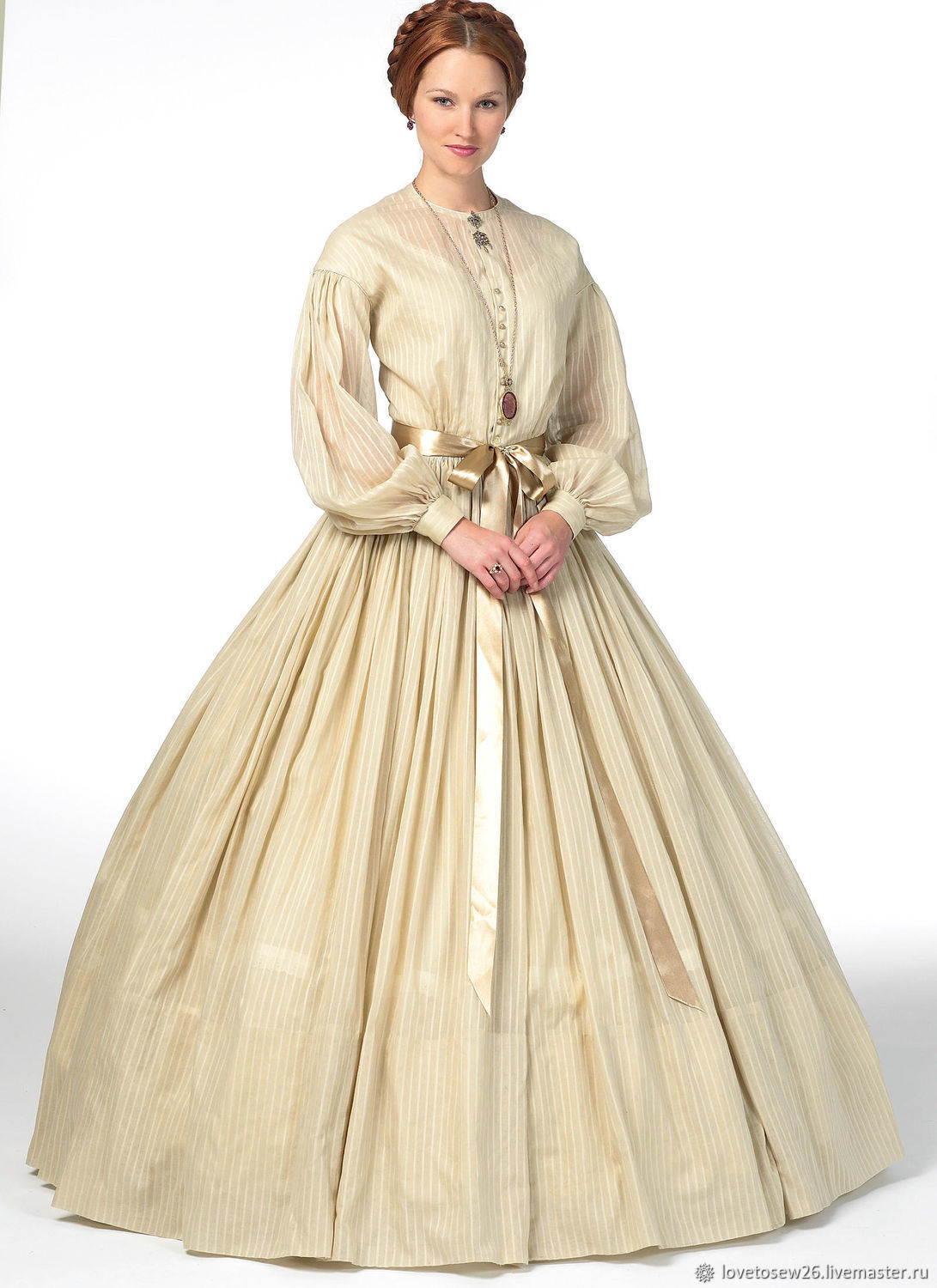Платье 1860 годов
