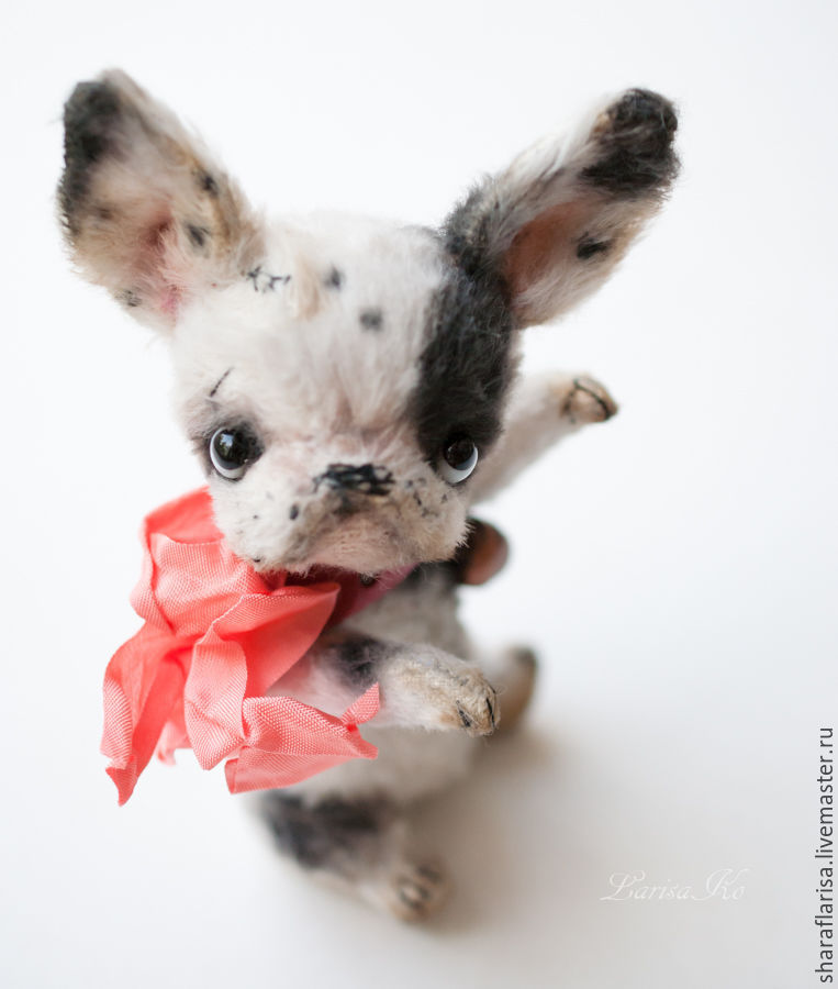 french bulldog baby toy
