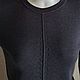 Джемпер "Бездна" кашемир 70% шелк 30%. Джемперы. Вера / Kirshvery_knit (kirshvery) (kirshvery). Ярмарка Мастеров.  Фото №6