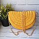 Сумка "Дилайла". Сумка через плечо. Knitted basket. Интернет-магазин Ярмарка Мастеров.  Фото №2