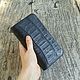 Wallet genuine leather alligator, Wallets, Moscow,  Фото №1