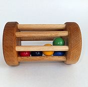 Куклы и игрушки handmade. Livemaster - original item The gurney Drum with colored balls. Handmade.
