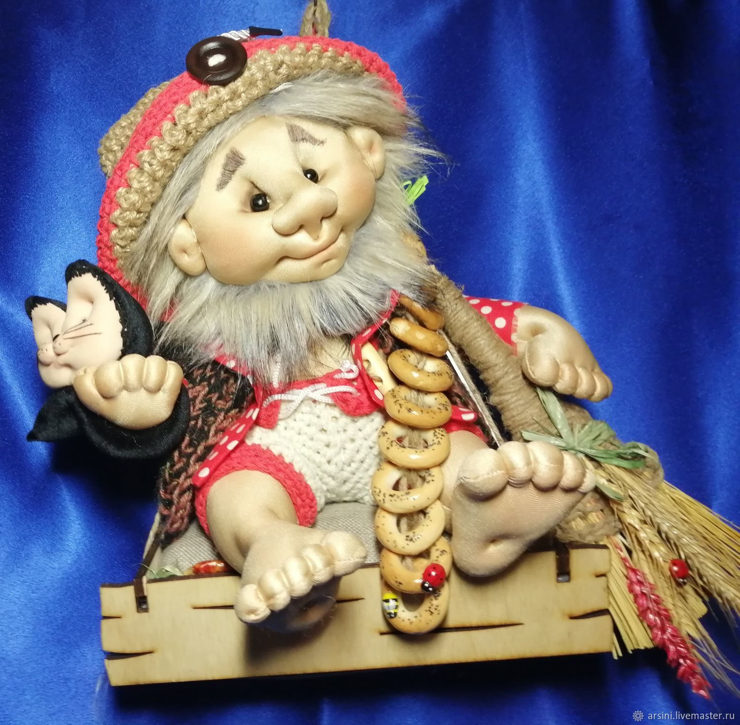 Домовенок – заказать на Ярмарке Мастеров – N1BHKRU | Мягкие игрушки, Москва