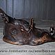 Башмак Скоморошеский Разношенный dr. Martens. Мини фигурки и статуэтки. Студия Дивная керамика. Интернет-магазин Ярмарка Мастеров.  Фото №2