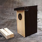 Дача и сад handmade. Livemaster - original item Birdhouse with an opening roof 