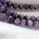 Order Amethyst beads smooth ball 8mm. Beads of amethyst. Elena (luxury-fittings). Livemaster. . Beads1 Фото №3