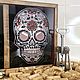 Копилка только для винных пробок и для крышек (денег), Calaveras. Копилки. Уют в деталях у Татьяны.. Ярмарка Мастеров.  Фото №7