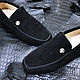 Order Men's moccasins, made of natural suede or nubuck. SHOES&BAGS. Livemaster. . Moccasins Фото №3