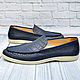 Order Men's loafers made of genuine crocodile leather, premium model!. SHOES&BAGS. Livemaster. . Loafers Фото №3