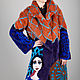 Шуба из норки SAGA FURS "Лагерфельд III ". Шубы. MEXDIZAIN. Ярмарка Мастеров.  Фото №4
