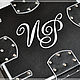 Шкатулка для наручных часов "Монограмма ИР". Шкатулки. OXANAMAGICART. Ярмарка Мастеров.  Фото №5