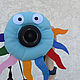 Soft toys: Toy on camera tap the nozzle on the lens. Stuffed Toys. Kiri Decor. Online shopping on My Livemaster.  Фото №2