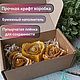 Набор свечей из пчелиного воска "Розы". Свечи. Magic Lady Волшебный декор для дома. Ярмарка Мастеров.  Фото №4