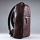 Crocodile leather Backpack IMA0598VK2. Backpacks. CrocShop. My Livemaster. Фото №6