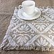 LINEN NAPKIN WITH PATTERN AND FRINGE, Swipe, Moscow,  Фото №1